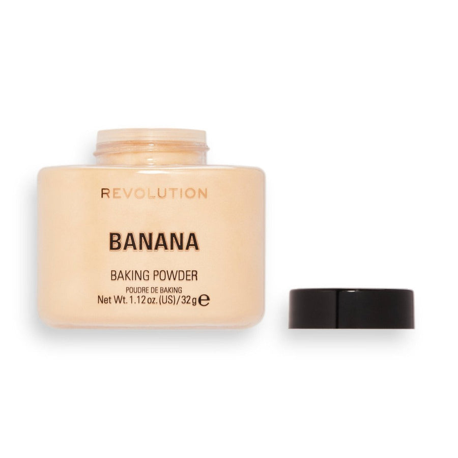 Revolution Loose Baking Powder 32g, Bestselling Powders, Brightening and Balancing #color_.Banana