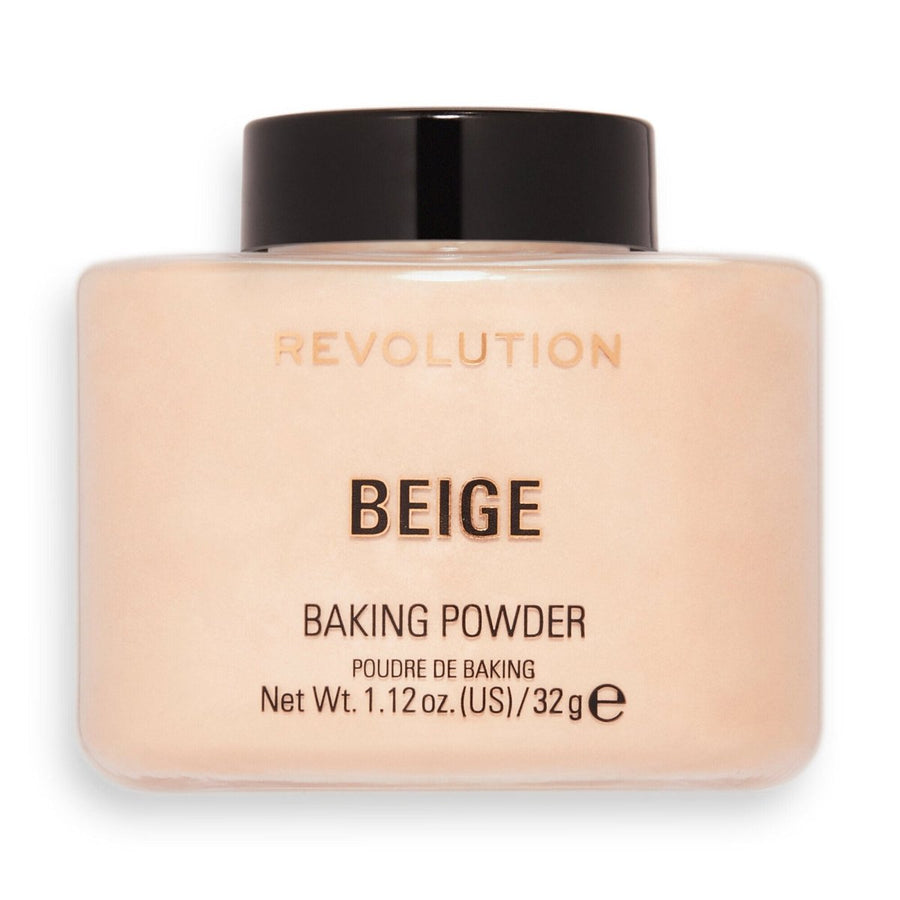 Revolution Loose Baking Powder 32g, Bestselling Powders, Brightening and Balancing #color_.Beige