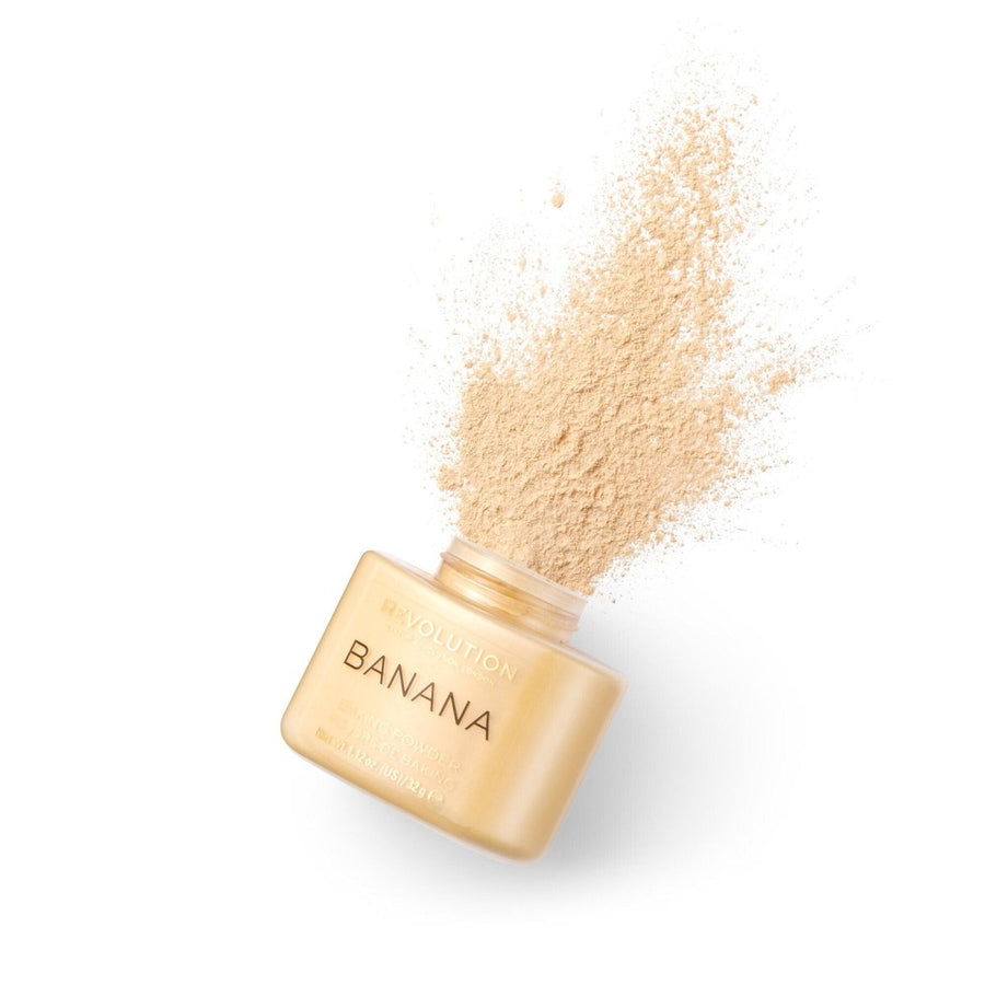 Revolution Loose Baking Powder 32g, Bestselling Powders, Brightening and Balancing #color_Banana