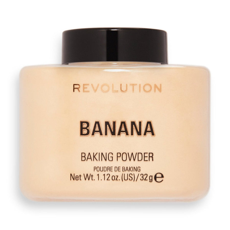 Revolution Loose Baking Powder 32g, Bestselling Powders, Brightening and Balancing #color_.Banana