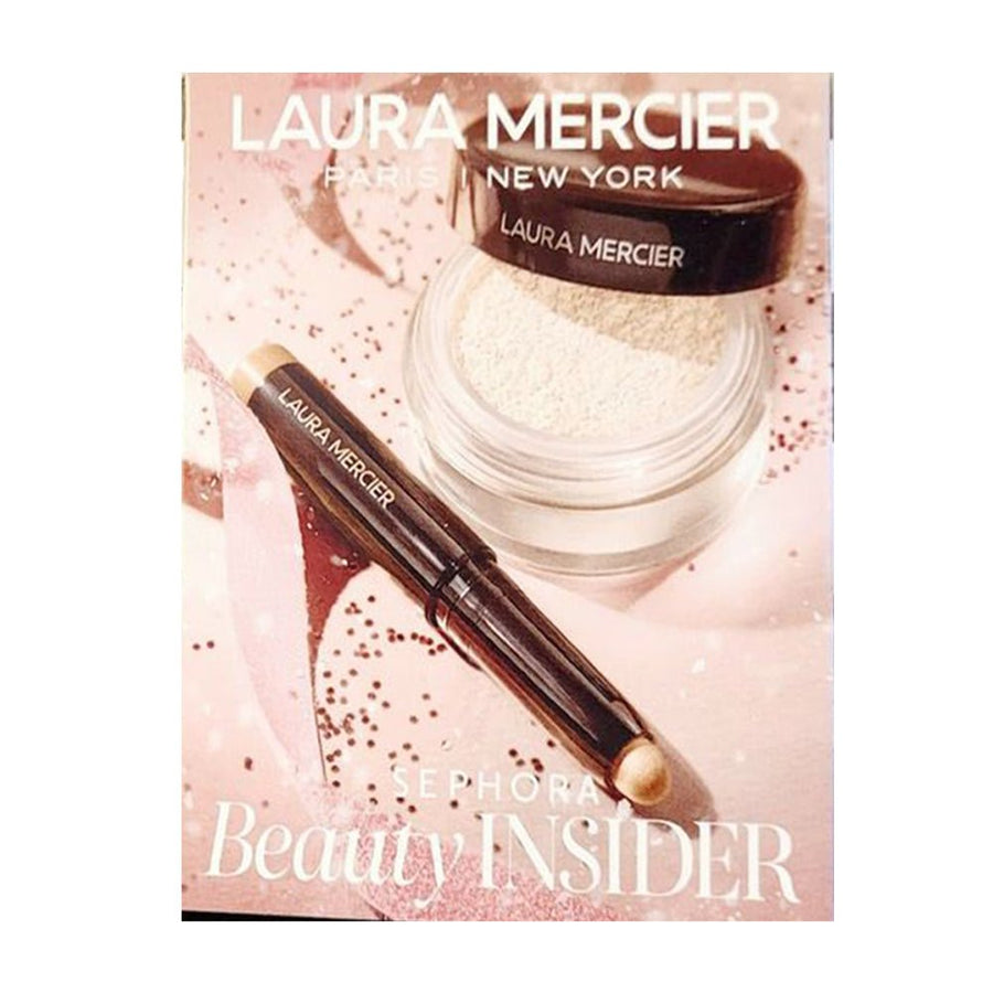 Laura Mercier Loose Setting Powder 5g Caviar Stick Eye Set Eyeshadow and Setting Powder Set  