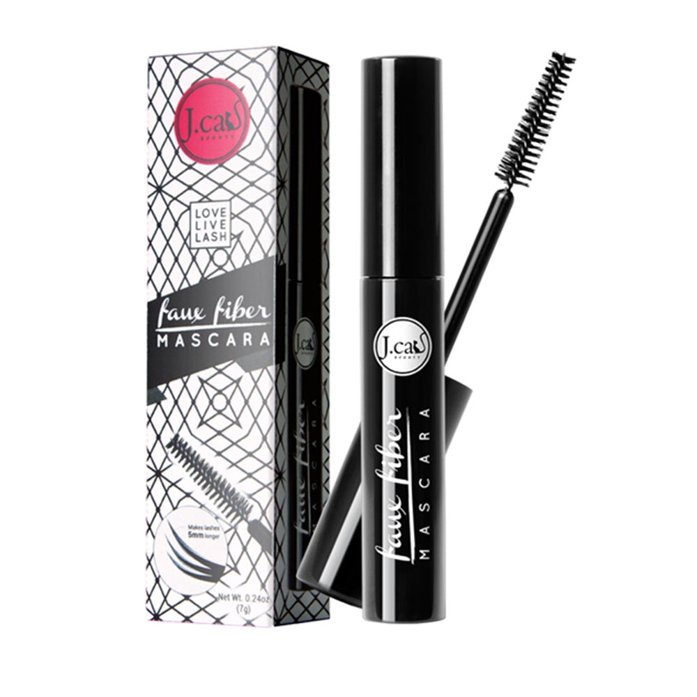 J. Cat Love Live Lash Faux Fiber Mascara Volume, Lengthening, Waterproof #color_LLL 105 Waterproof Mascara