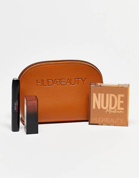 Huda Beauty Love Your Nudes 4Pcs Gift set Huda Beauty Love Your Nudes Gift Set, Wearable Nudes and Neutrals #color_Medium