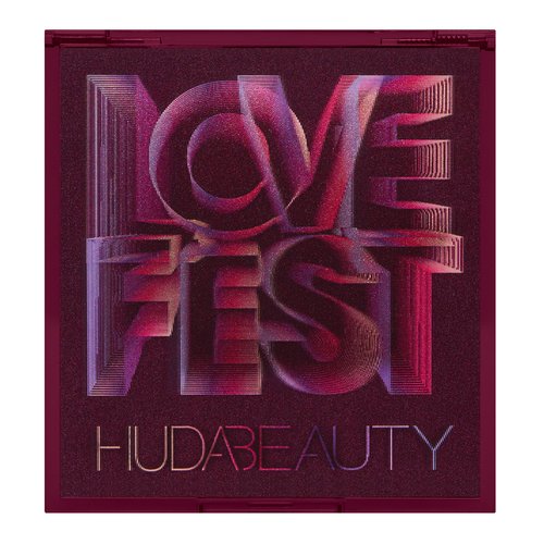 Huda Beauty Lovefest Obsessions Eyeshadow Palette, Variety of Party-Ready Shades and Textures