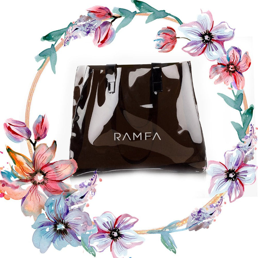 Make - up Bag large | Ramfa Beauty #color_Black