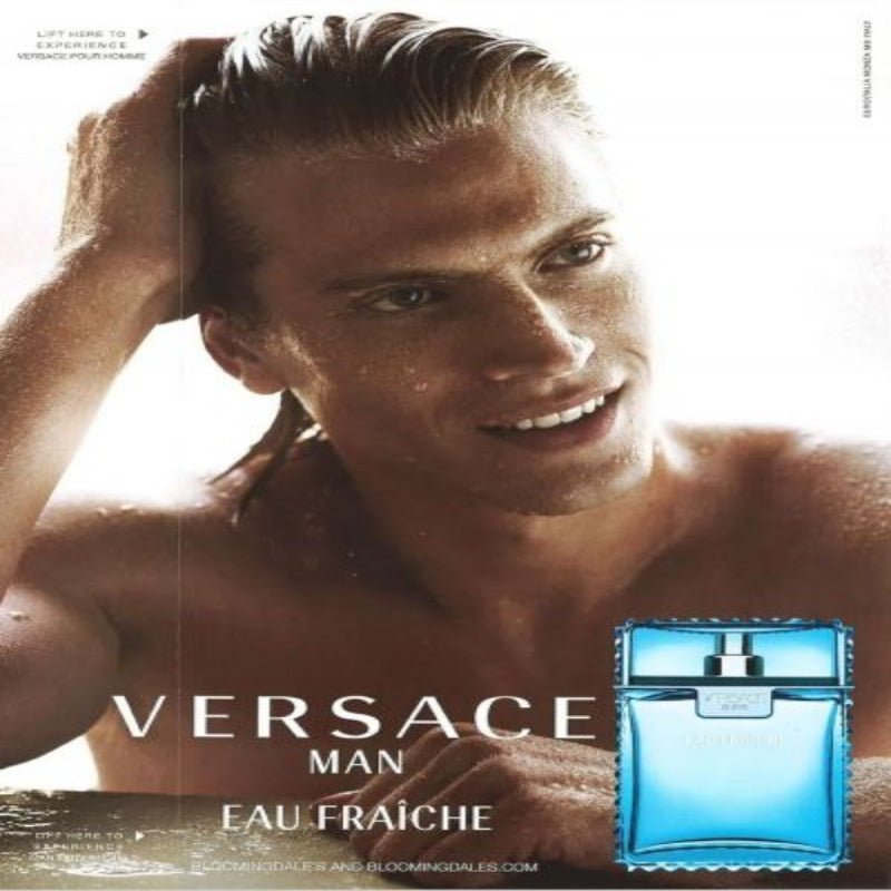 Versace Man Eau Fraiche Men Perfume 3.4oz 100ml 6.8oz 200ml EAU DE TOILETTE SPRAY  