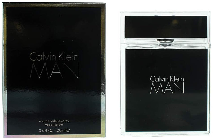 Calvin Klein Man Men Perfume 3.4oz 100ml EAU DE TOILETTE SPRAY  