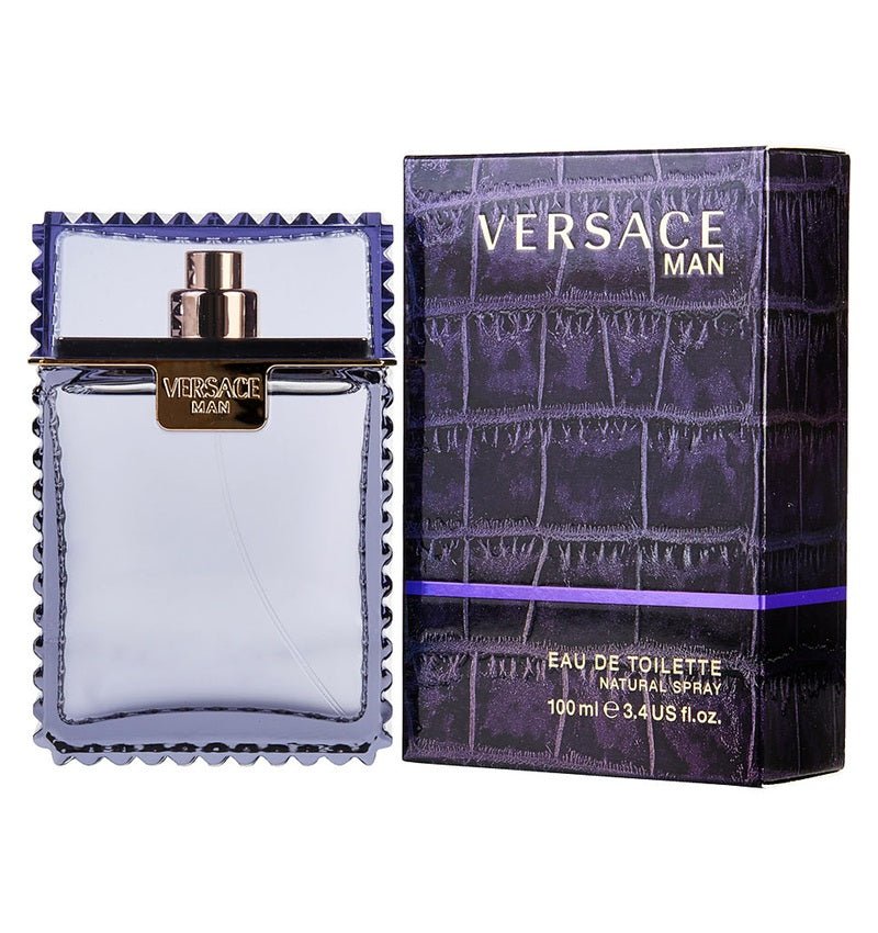 Versace Man Men Perfume 3.4oz 100ml EAU DE TOILETTE SPRAY  
