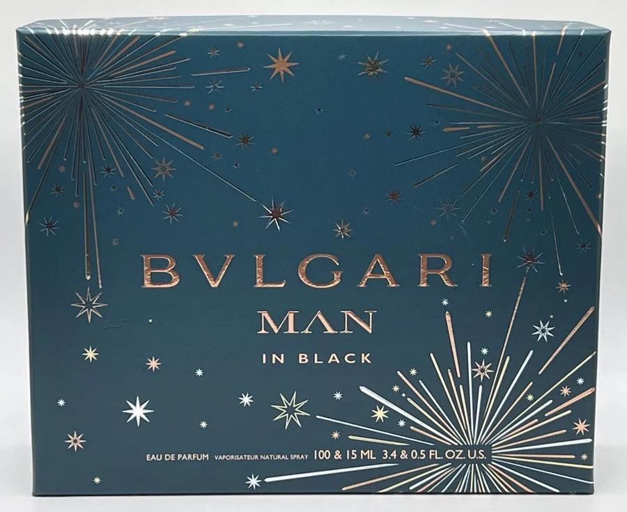 Bvlgari Man In Black Men 100ml Perfume Gift Set