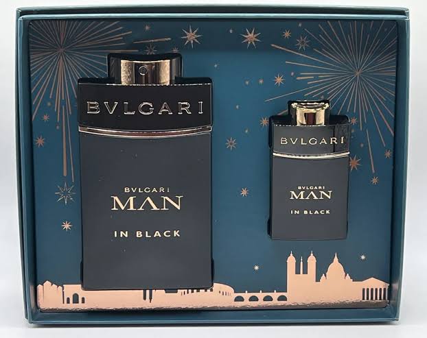 Bvlgari Man In Black Men 100ml Perfume Gift Set