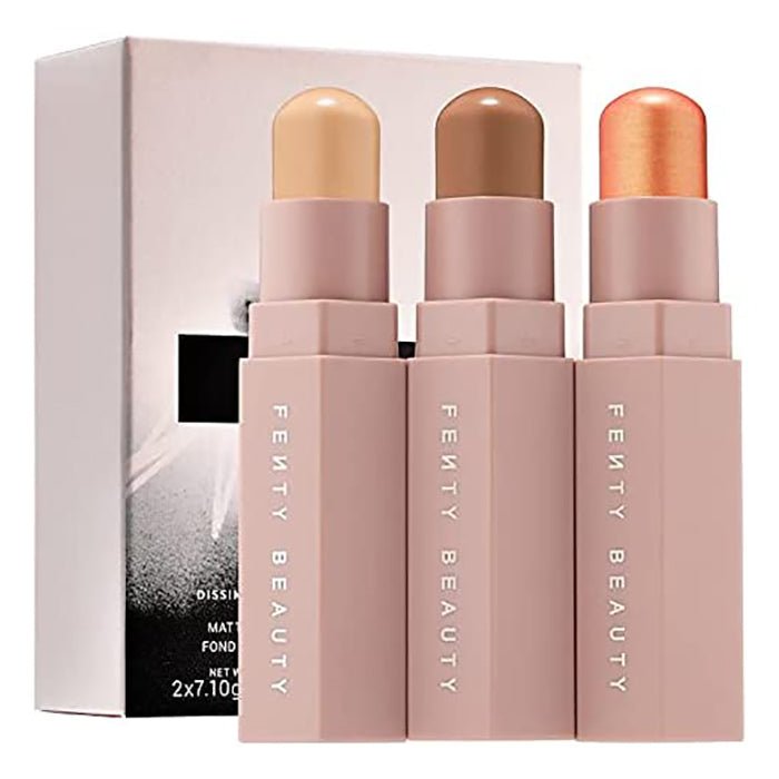 Fenty Beauty Match Stix Trio 7.10g Tan 300 Foundation Tan 300 0.25oz 7.1g Contour, Concealer, Highlighter