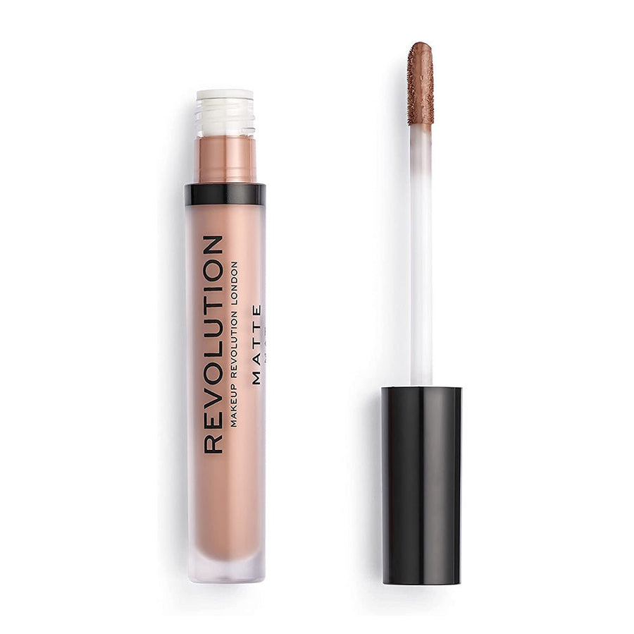 Revolution Matte Liquid Lipstick 3ml, Hydrating, Satin Finish #color_121 Head Turner