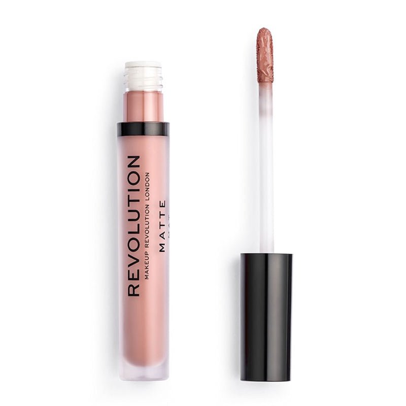 Revolution Matte Liquid Lipstick 3ml, Hydrating, Satin Finish #color_110 Chauffeur