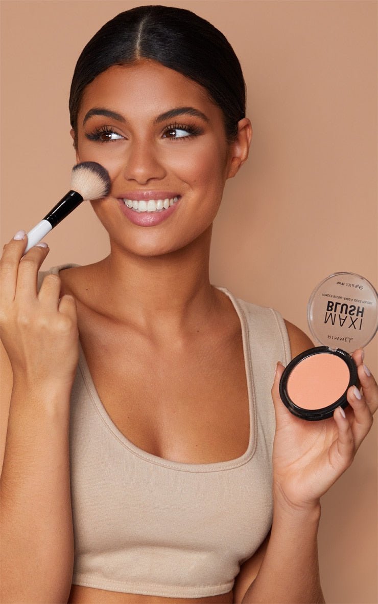 Rimmel Maxi Blush9g, Lightweight, Buildable, Powder Blush #color_004 Sweet Cheeks