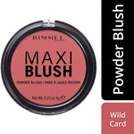 Rimmel Maxi Blush9g, Lightweight, Buildable, Powder Blush #color_003 Wild Card