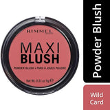 Rimmel Maxi Blush9g, Lightweight, Buildable, Powder Blush #color_003 Wild Card