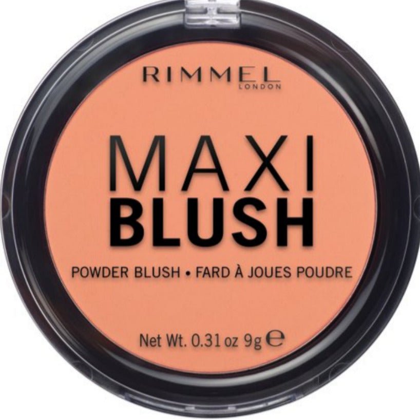 Rimmel Maxi Blush9g, Lightweight, Buildable, Powder Blush #color_004 Sweet Cheeks