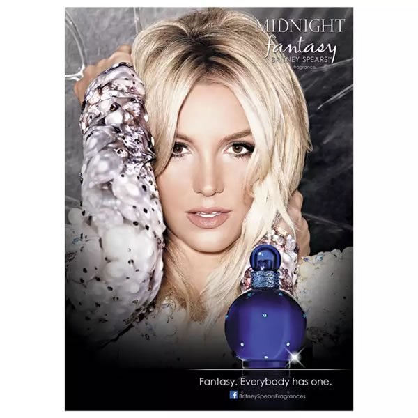 Britney Spears Midnight Fantasy Women Perfume 3.4oz 100ml EAU DE PARFUM  