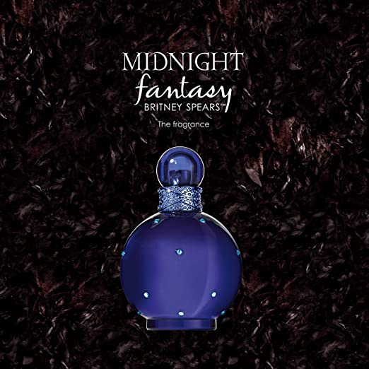 Britney Spears Midnight Fantasy Women Perfume 3.4oz 100ml EAU DE PARFUM  