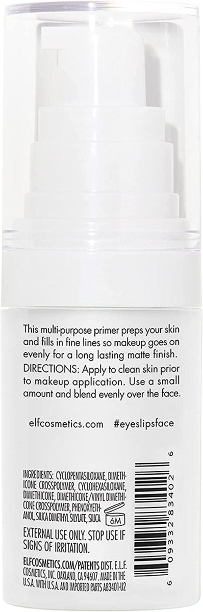 E.L.F Mineral Infused Face Primer 14ml Creates Smooth Base for Foundation #color_Radiant Glow