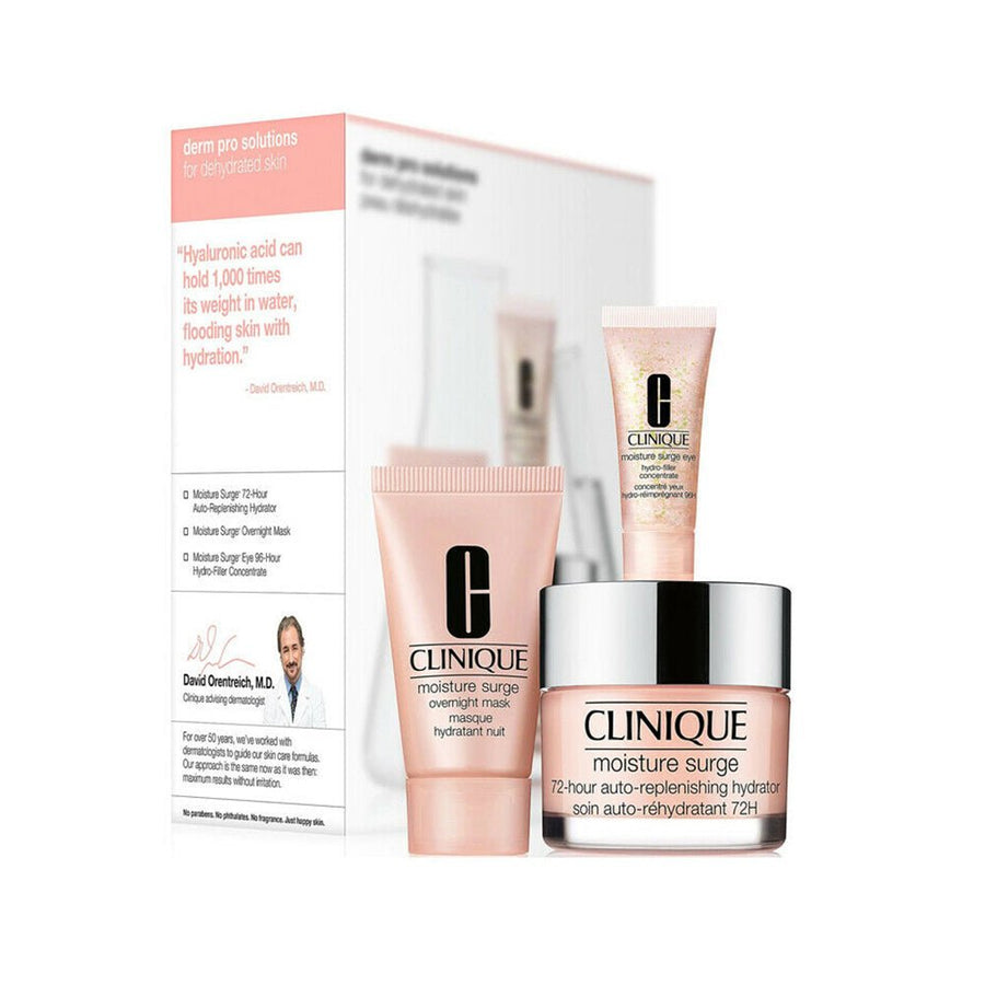 Clinique Moisture Surge Dry Skin Care 3 Piece Set Anti-Aging Skin Care Kits