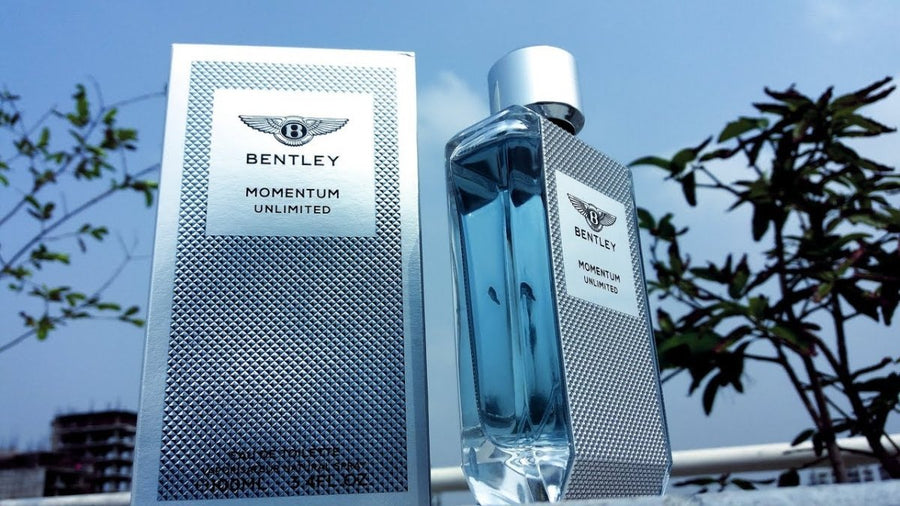 Bentley Momentum Unlimited Men Perfume 3.4oz 100ml EAU DE TOILETTE SPRAY  