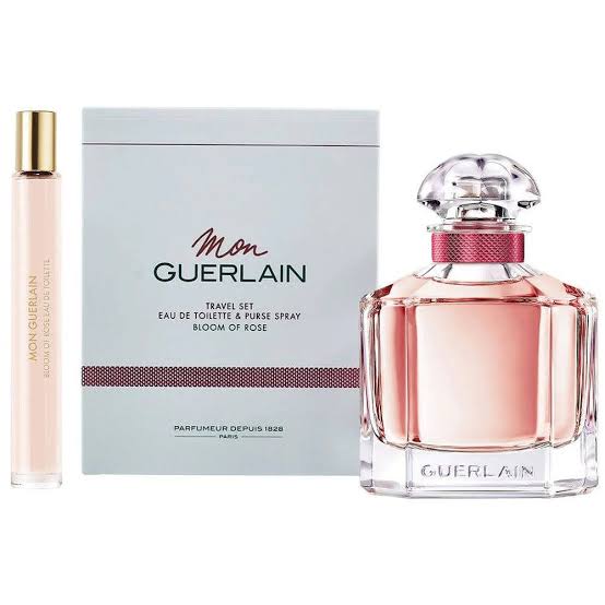 Guerlain Mon Guerlain Bloom Of Rose Women Perfume Gift Set 3.4oz 100ml EAU DE TOILETTE SPRAY  