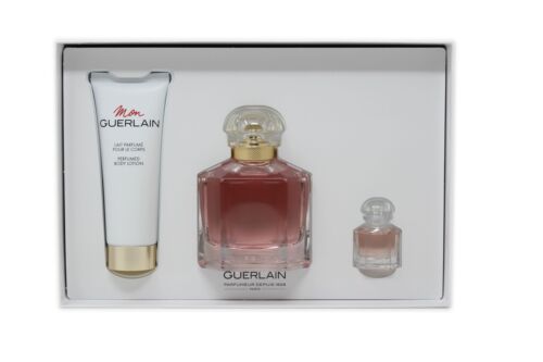 Guerlain Mon Guerlain Women Perfume Gift Set 1.7oz 50ml EAU DE PARFUM SPRAY with Lotion