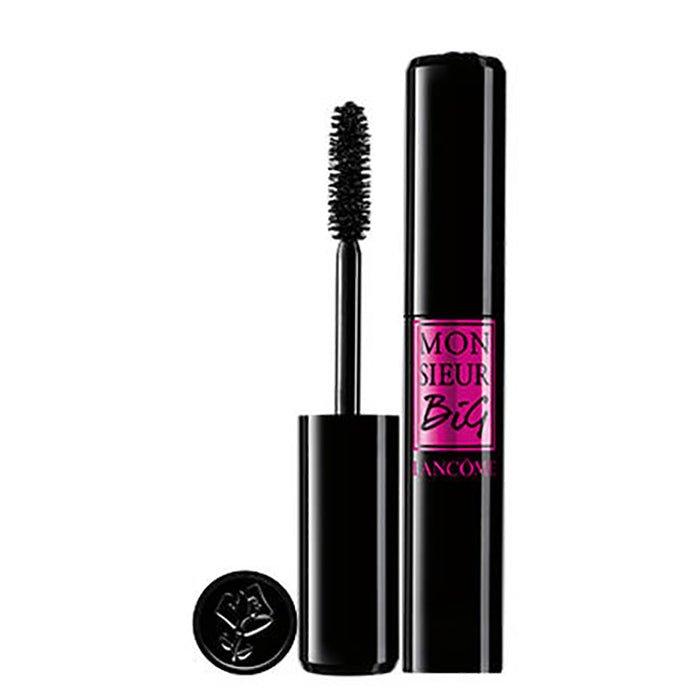 Lancome Monsieur Big Mascara 01 Black 0.34oz 10ml, 12x More Volume, Silky-Creamy Formula