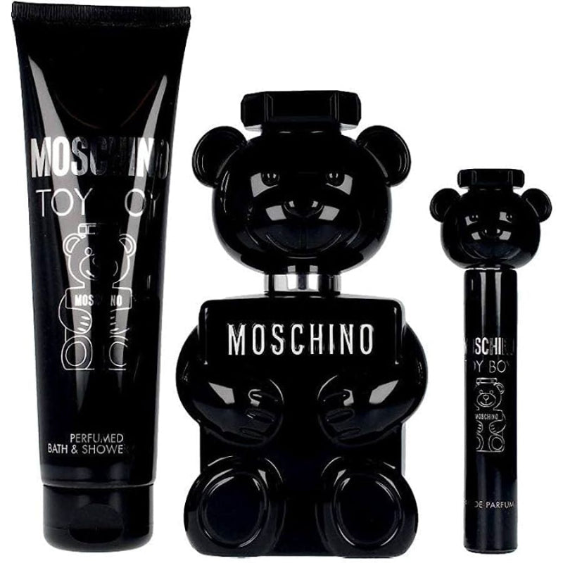 Moschino Toy Boy EDP Men Perfume Set 3Pcs 3.3oz 100ml EAU DE PARFUM SPRAY