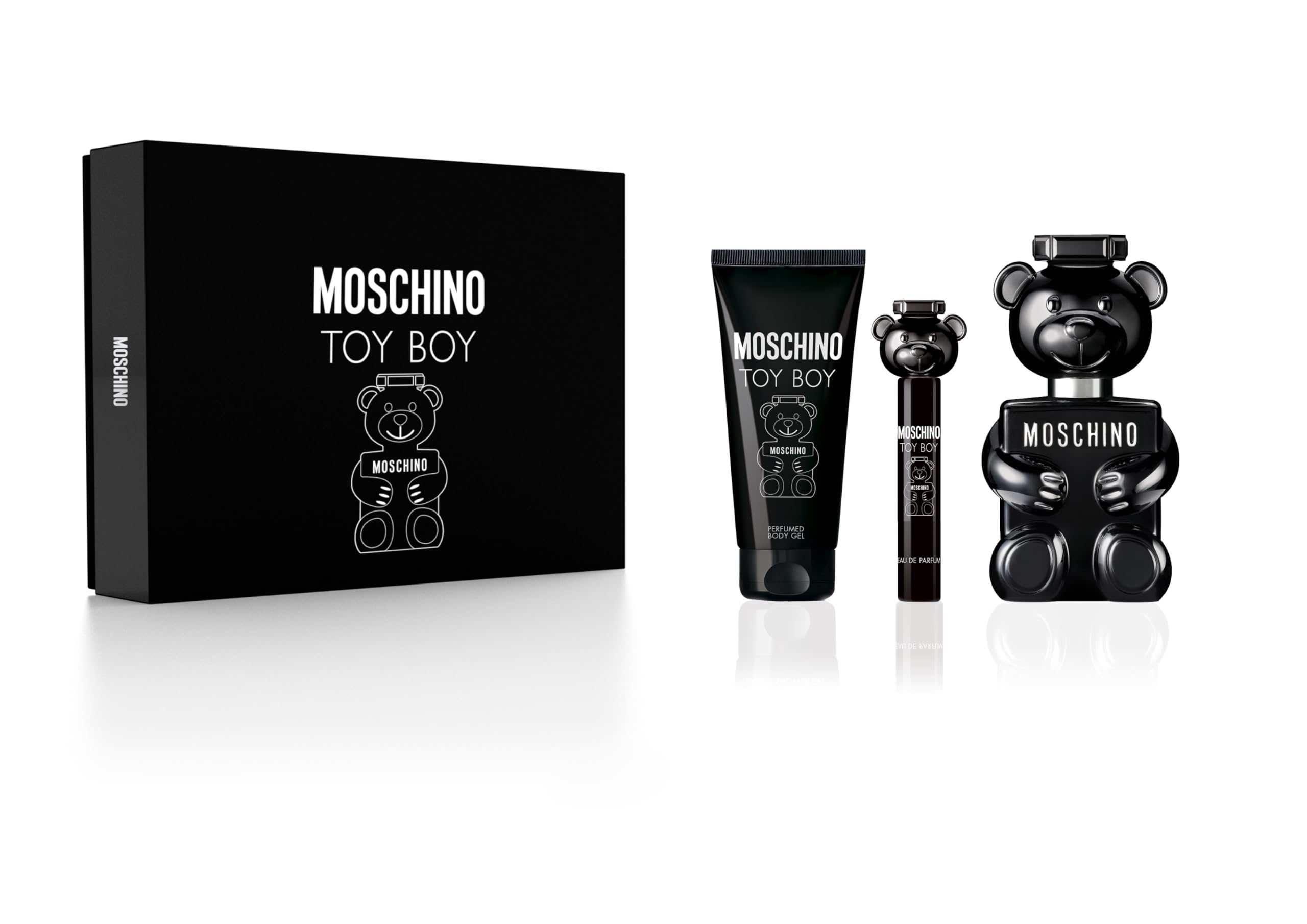 Moschino Toy Boy EDP Men Perfume Set 3Pcs 3.3oz 100ml EAU DE PARFUM SPRAY