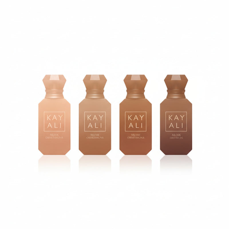 Kayali Musk Obsessions Miniature EDP Women Perfume Set 4Pcs 
0.34oz 10ml EAU DE PARFUM SPRAY
