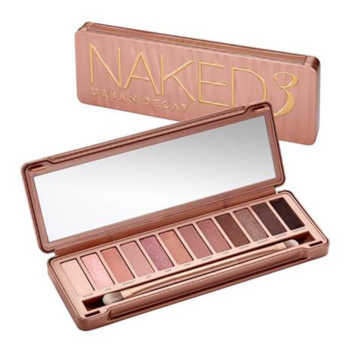 Urban Decay Naked 3 Eyeshadow Palette 12x1.3g, 12 Rose-Toned Neutrals, Warm and Cool Shades