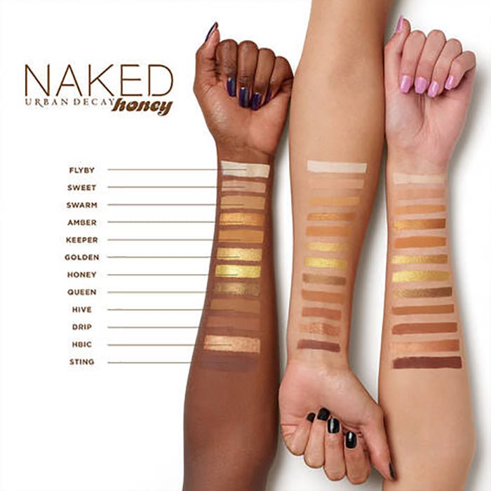 Urban Decay Naked Honey Eyeshadow Palette 12x1.3g, 12 Golden Neutral Shades