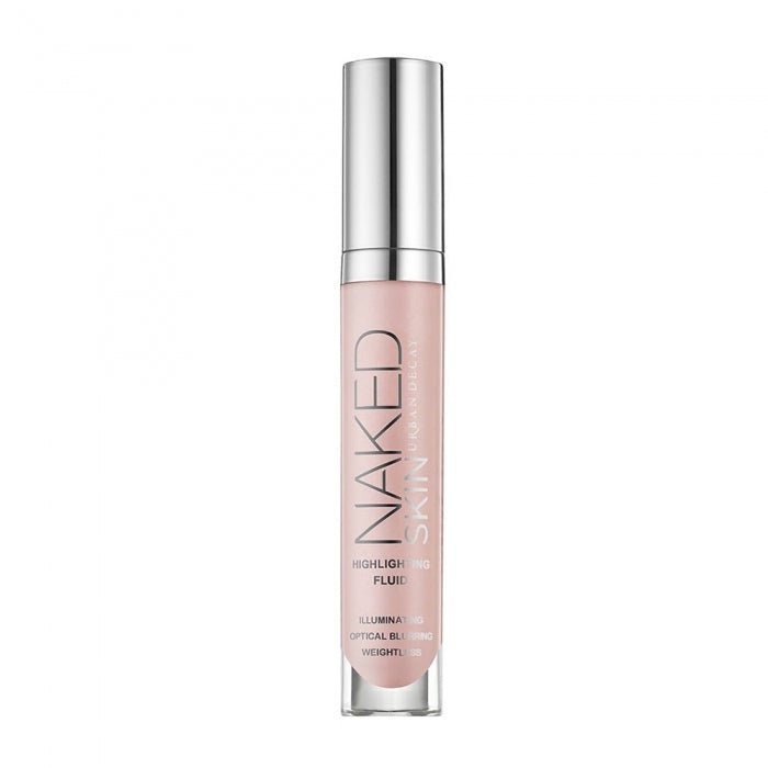 Urban Decay Naked Skin Highlighting Fluid, Highlighter Aura 0.21oz 6.0g, Cool-Toned, Light Pink