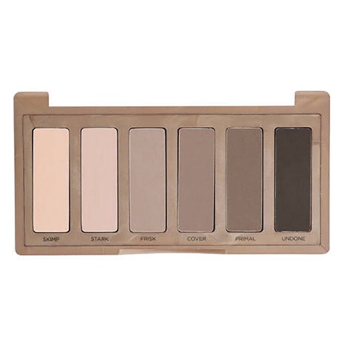 Urban Decay Naked2 Basics Eyeshadow Palette 6x1.3g, 6 Matte Nude Shades, Blendable