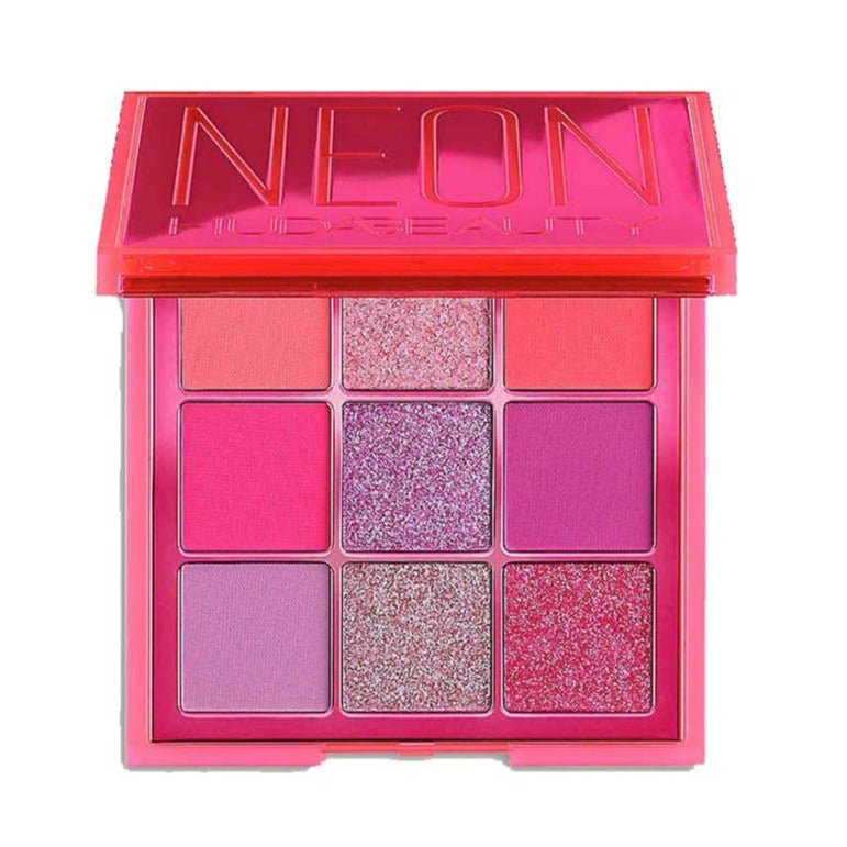 Huda Beauty Neon Obsessions Nine Highly Pigmented Mattes & Striking Shimmers #color_Pink