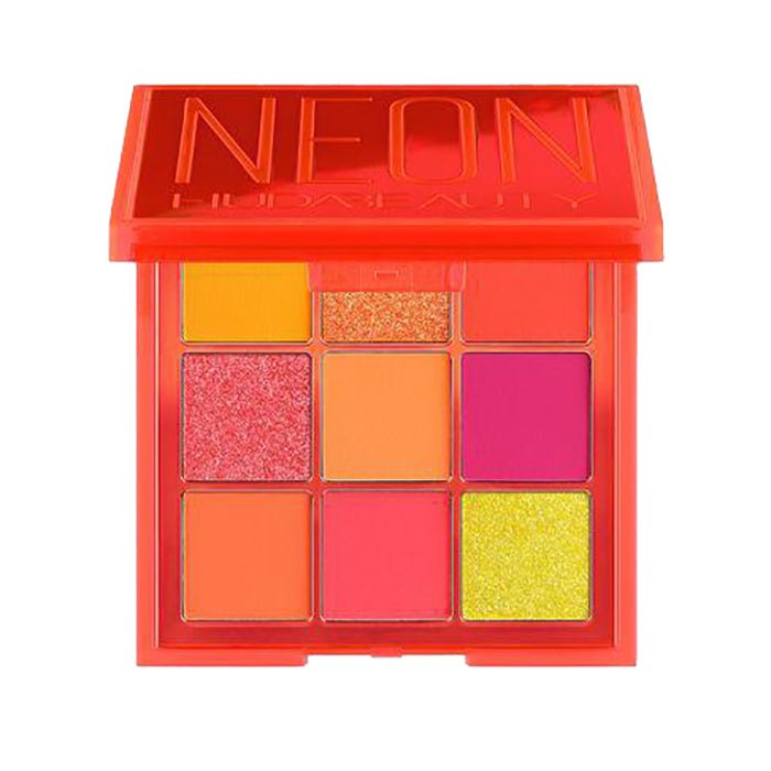 Huda Beauty Neon Obsessions Nine Highly Pigmented Mattes & Striking Shimmers #color_Orange