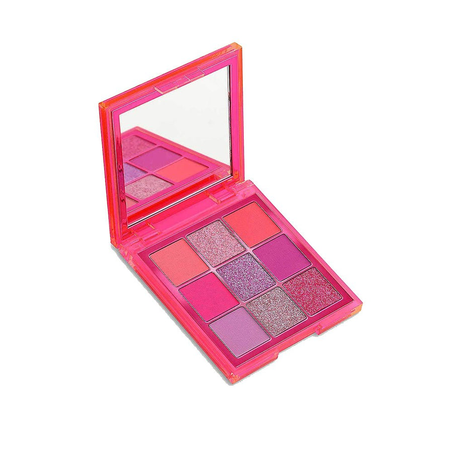 Huda Beauty Neon Obsessions Nine Highly Pigmented Mattes & Striking Shimmers #color_Pink