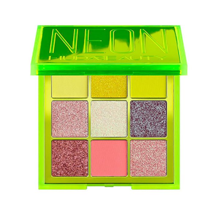 Huda Beauty Neon Obsessions Nine Highly Pigmented Mattes & Striking Shimmers #color_Green