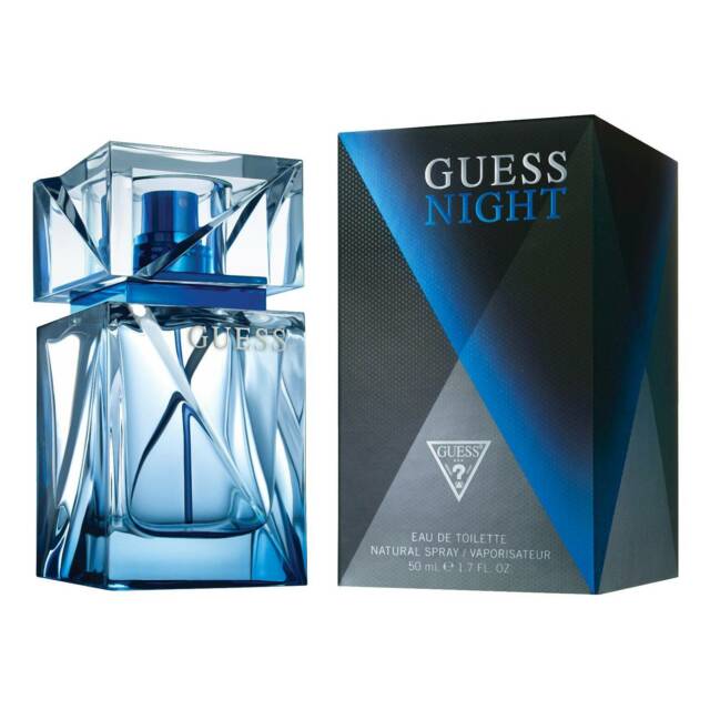 Guess Night Men Perfume 3.4oz 100ml 1.7oz 50ml EAU DE TOILETTE SPRAY  