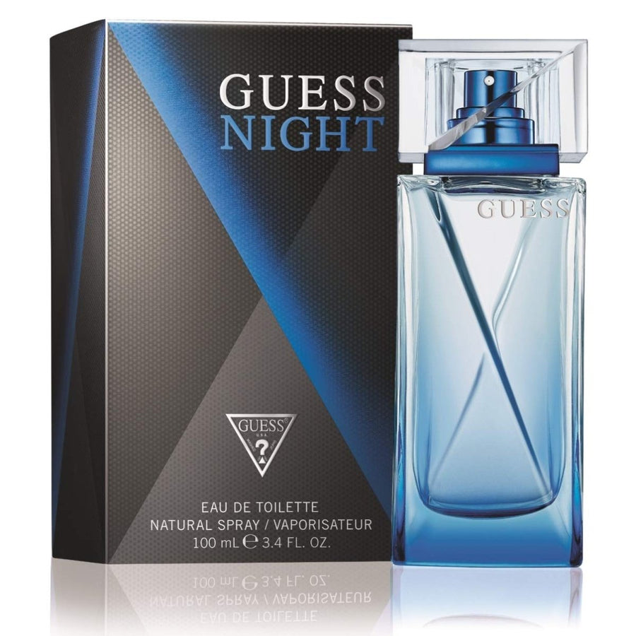 Guess Night Men Perfume 3.4oz 100ml 1.7oz 50ml EAU DE TOILETTE SPRAY  