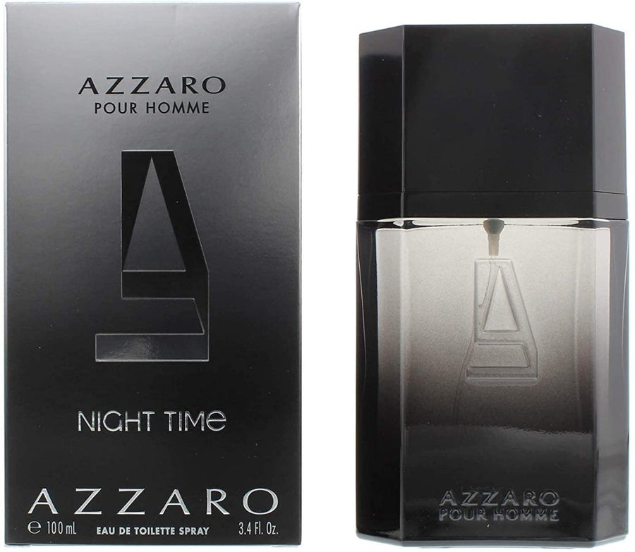 Azzaro Night Time Men Perfume 3.4oz 100ml EAU DE TOILETTE SPRAY  