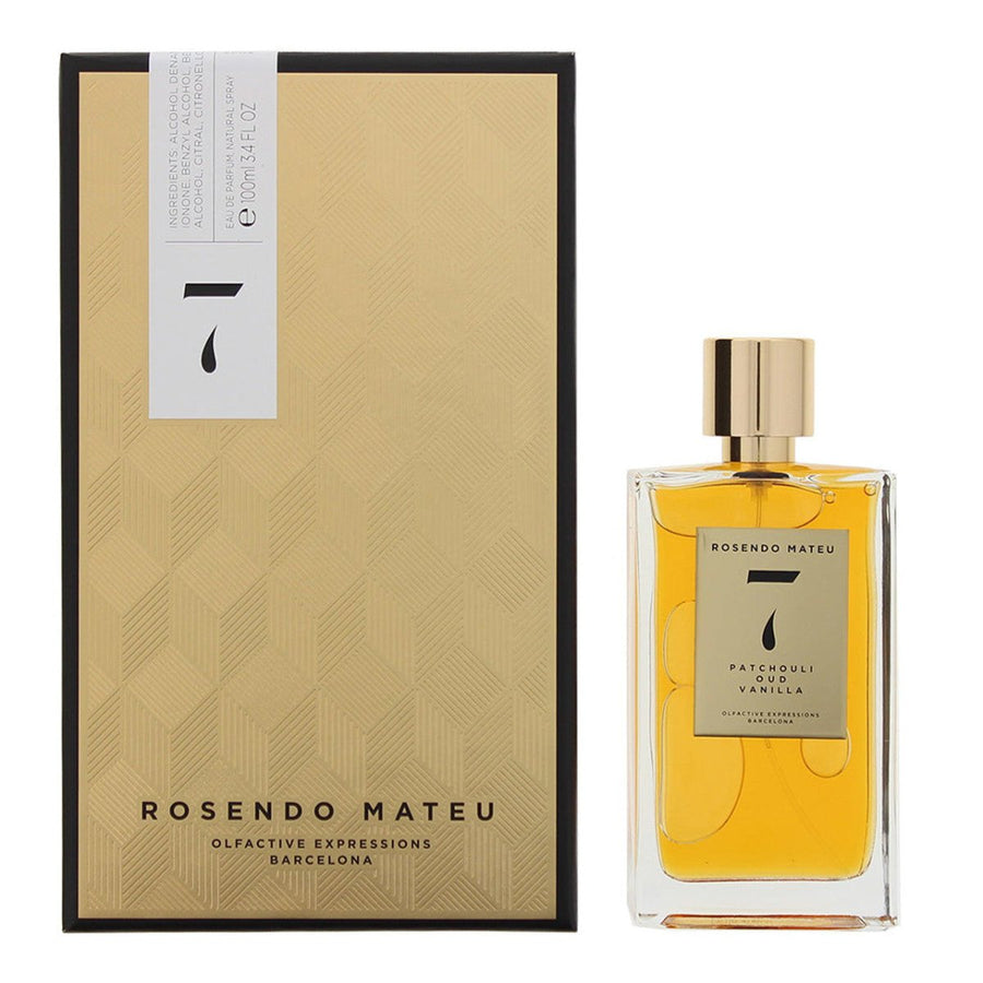 Rosendo Mateu Nº 7 Patchouli Oud Vanilla (Unisex) Perfume 3.4oz 100ml EAU DE PARFUM SPRAY  