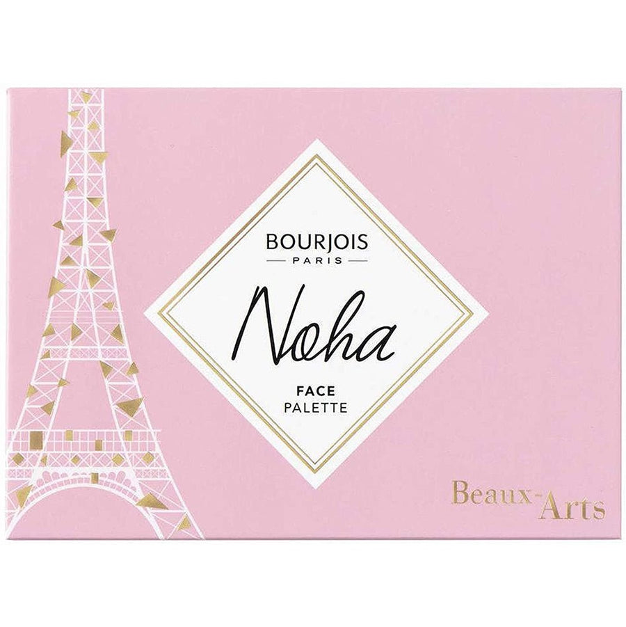 Bourjois Noha Face Palette Foundation Concealer Contour Kit 6 Blendable Colors 18g