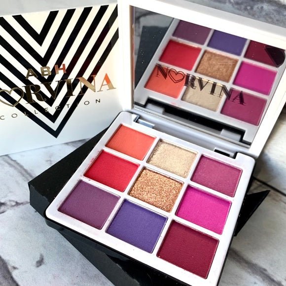 Anastasia Beverly Hills Norvina Mini Pro Pigment VOL 1 Eye Shadow Palette 9 Full Size Pigments