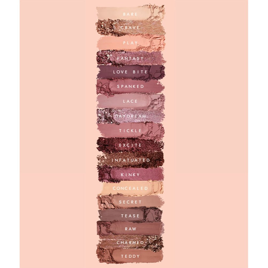 Huda Beauty Nude Eyeshadow Palette, 18 Highly Pigmented Shades