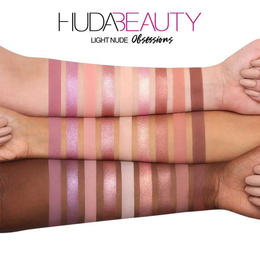 Huda Beauty Nude Obsessions Eyeshadow Palette 9 Different Shades, Beautiful and Radiant Look