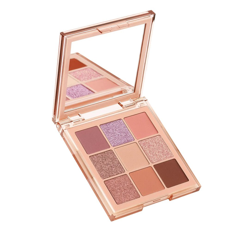 Huda Beauty Nude Obsessions Eyeshadow Palette 9 Different Shades, Beautiful and Radiant Look #color_Light Nude Obsessions