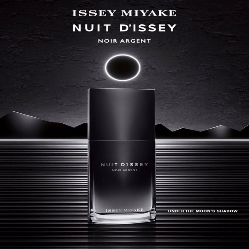 Issey Miyake Nuit D'Issey Noir Argent Men Perfume 4.2oz 125ml EAU DE PARFUM SPRAY  